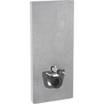 Geberit Monolith Plus cistern för vägghängd toalett, 114 cm, betongoptik