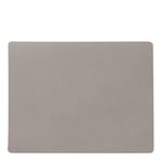 LIND dna - Leather Serene rectangle bordbrikke 26x34 cm ash