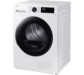 SAMSUNG Series 5 OptimalDry DV90CGC0A0AEEU 9 kg Heat Pump Tumble Dryer - White, White