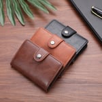 RFID & NFC skydd Plånbok Korthållare Sedelfack 5st Kort - Julklappa Black