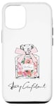 iPhone 15 Stay Confident Flowers In Perfume Bottle For Women's & Girls Case