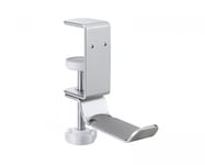 MaxMount Clamp-On Headset Stand - Headset Holder - Sølv