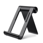 WERGON - Ydun iPhone / Smartphone Tablet Aluminium Vikbar design rymmer upp till 9,7" Svart