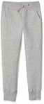 Amazon Essentials Girls' Joggers, Light Grey Heather, 10 Years