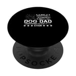 Best Dog Dad Ever USA Drapeau américain Fête des pères 4 juillet PopSockets PopGrip Interchangeable