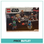 LEGO Star Wars - Mandalorian Battle Pack - 75267 - SLIGHTLY DAMAGED BOX
