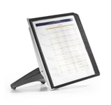Bordsställ Durable Soho 5 paneler svart A4