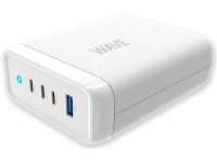 Wave 100 W USB charging station, 3x USB-C + 1x USB-A, white