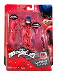 BANDAI Miraculous: Tales Of Ladybug And Cat Noir Small Ladybug Doll | 12cm Miraculous Ladybug Doll With Accessories | Marinette Superhero Ladybug Toy | Miraculous Toys Miraculous Dolls Range