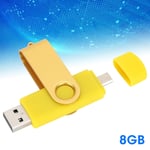 (8GB)Disk Portable USB 2.0 Memory Stick Plug And Play For Computer Store Music