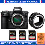 Nikon Z8 + FTZ II + 3 SanDisk 128GB Extreme PRO UHS-II SDXC 300 MB/s + Guide PDF MCZ DIRECT '20 TECHNIQUES POUR RÉUSSIR VOS PHOTOS