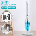 Upright 2 in1 Stick Powerful Vacuum Cleaner 1000W Corded Bagless Handheld UK