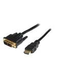 StarTech.com HDMI to DVI-D Cable - videokabel - HDMI