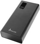 Extralink Epb-068 - Strömförsörjningsbank - 20000 Mah - 22.5 Watt - 4.5 A - Fast Charge - 3 Utdatakontakter (2 X 9-Stifts Usb Typ A, 24 Pin Usb-C) - Svart