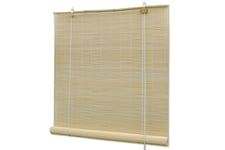 Naturlig bambus rullegardin 150x220 cm - Beige