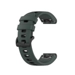 Garmin Fenix 6S, 5S klockarmband - Grön/Svart Svart