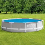 INTEX Poolöverdrag solenergi blå 290 cm polyeten 3202949