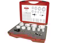 Ruko 126303 Stiksavs-Sæt 12 Dele 19 Mm, 22 Mm, 25 Mm, 29 Mm, 35 Mm, 38 Mm, 44 Mm, 51 Mm, 57 Mm, 64 Mm Cobalt 1 Set