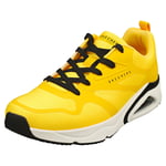 Skechers Snoop Dog Tres-air Uno Mens Yellow Fashion Trainers - 8 UK