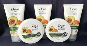 ABOXOV Dove Nourishing Secrets 5 x 75ml Invigorating Hand Butter and & Cream