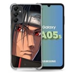 Cokitec Coque Renforcée pour Samsung Galaxy A05S Manga Naruto Itachi Visage