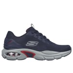 Skechers SKECH-AIR VENTURA Mens Lace Up Memory Foam Fitness Trainers Navy/Red