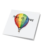 Emmeselle - Store kunstkort luftballong