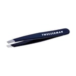 Tweezerman Mini pince à épiler inclinée bleue