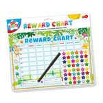 Reward Charts - Jungle Themed Kids Create Stickers Star Childrens Good Behaviour