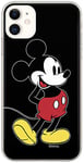 ERT Disney DPCMIC18695 Coque pour iPhone 11 Motif Mickey Mouse Noir
