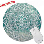 JIANYUXIN Mouse Pad Printed Pattern Game Mouse Pad Small Round Game Non-Slip Rubber Pad 200 * 200 * 2Cm Mouse Pad