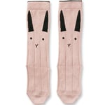 Liewood Sofia knee socks 1pk – rabbit rose - 19-21