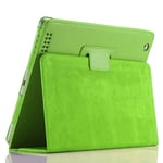 Leather Flip Stand Case for Apple iPad Air/Air2 9.7 2017/18 5th/6th Gen (Green)