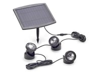 Pontec 77939 Strålkastare Med 3 Led (Rgb) 0,5 W Svart