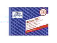 Avery 1742, Vit, Gul, Kartong, A6, 148 X 105 Mm, 40 Sidor, 2 Styck