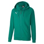 PUMA Men's teamGOAL 23 Casuals Hooded Jacket Pullover, Pepper Green, Small