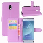 samsung Samsung J3Pro/J3-2017 PU Wallet Case Purple