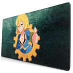 F-All-Out Vault Girl Mouse Pad Rectangle Non-Slip Rubber Gaming/Working Geek Mousepad Comfortable Desk Mousepad Gift 15.8x29.5 in