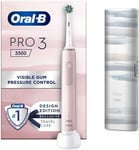 Oral-B Pro 3 Electric Toothbrushes Design Edition 1 Toothbrush Head &Travel Case