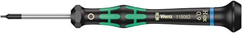 Wera Kraftform 2054 Micro Screwdriver - Hexagon Tip Sw 0.9 / 40