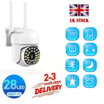 1080P IP WIFI Camera Wireless CCTV HD PTZ Smart Home Security IR Outdoor Cam UK
