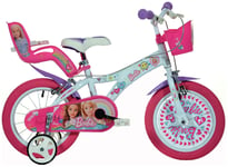 Dino Bikes Barbie 16 Inch Wheel Size Bike - Pink