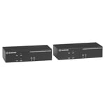 Black box BLACK BOX KVX SERIES KVM EXTENDER OVER CATX – 4K, DUAL-HEAD, DISPLAYPORT, USB 2.0, SERIAL, AUDIO, LOCAL VIDEO (KVXLCDP-200)