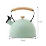 Outdoor Kettles Whistle Kettle 3L Lightweight Rustproof For Hiking For Travel
