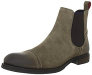 Tommy Hilfiger Aaron 6A, Boots homme - Beige (Timber Wolf), 40 EU