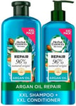 Herbal Essences Argan Oil of Morocco Vegan Shampoo and Conditioner Set for Dry,