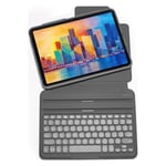 iPad Pro 12,9" ( 2021/2020 / 2018) Zagg Pro Keys Keyboard (Nordisk Tangentbord med Skal) - Charcoal
