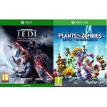 Star Wars Jedi: Fallen Order (Xbox One) & Plants vs Zombies: Battle for Neighborville (Xbox One)