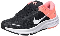 Nike Women's CZ6721 Trail Running Shoe, Black/White-Crimson Pulse-Iron, 2.5 UK