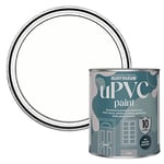 Rust-Oleum White uPVC Door and Window Paint In Satin Finish - Chalk White 750ml